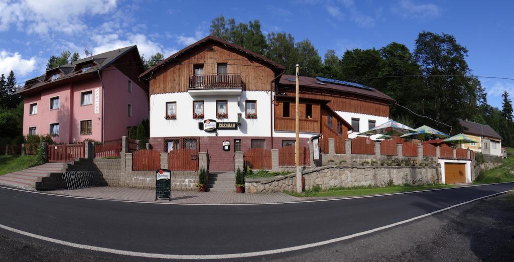 Penzion Kozabar Horní Luby Kültér fotó